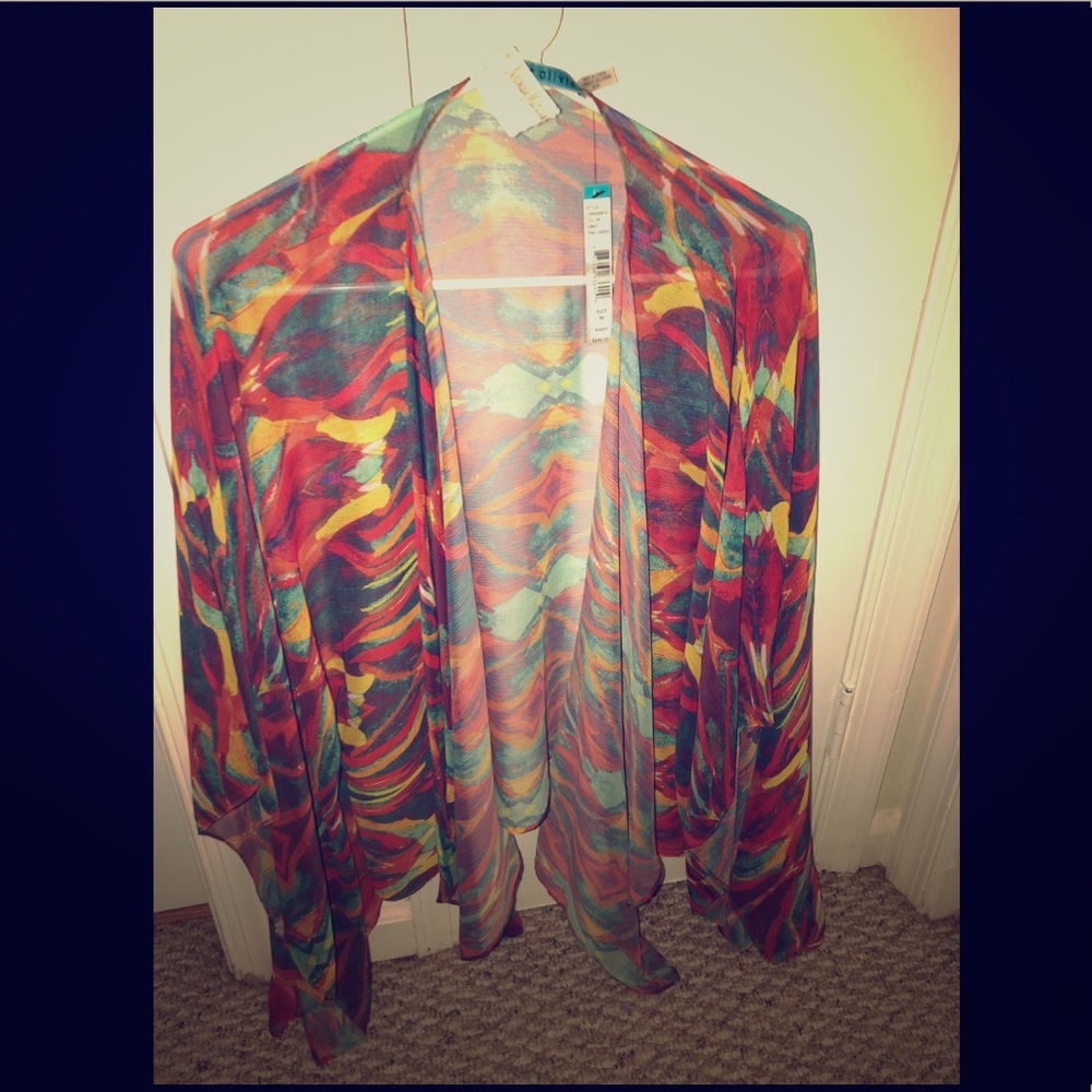 Alice & Olivia Sheer cover up
